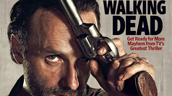 The Walking Dead em 4 capas diferentes da revista Entertainment Weekly