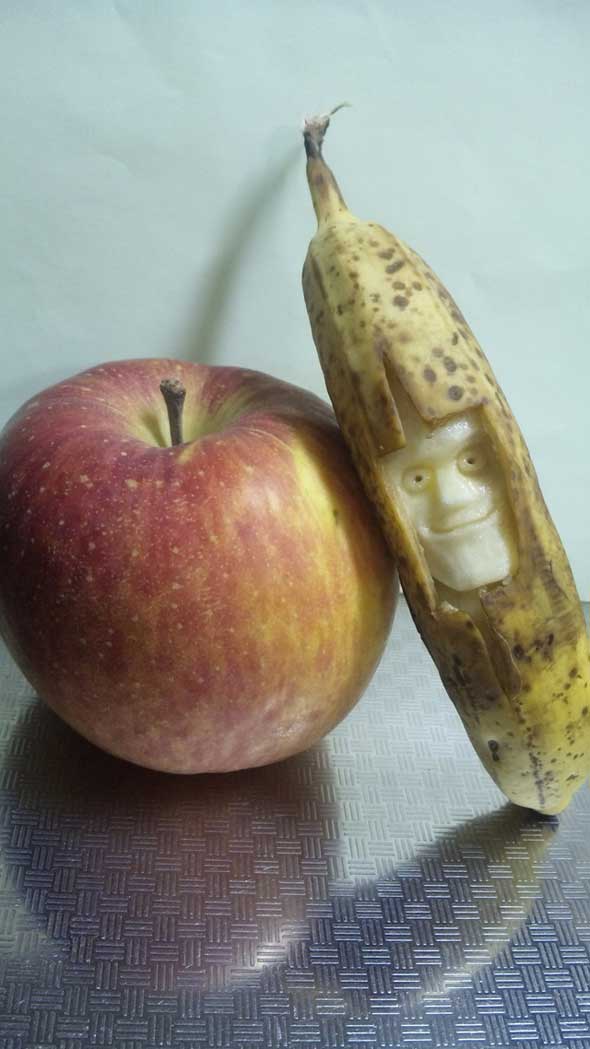 Arte com bananas