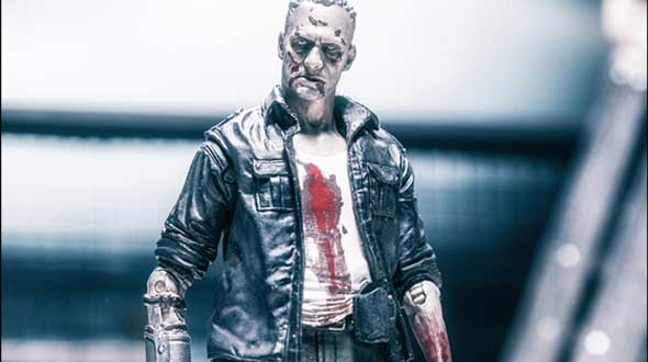 5a edicao action figures the walking dead