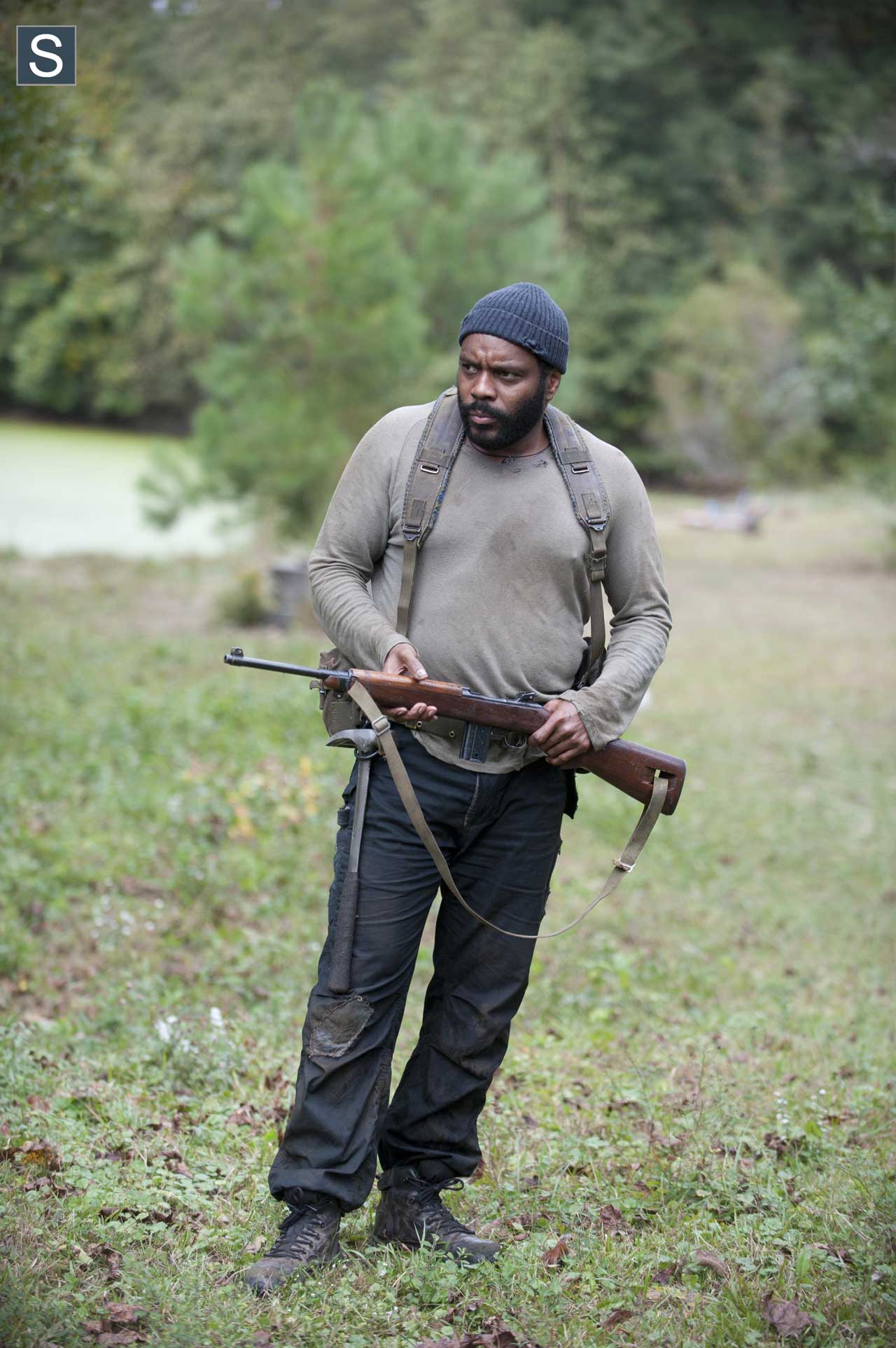 Tyreese (Chad Coleman) no 14º episódio da 4ª Temporada de The Walking Dead.