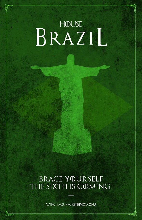 Brasil: se preparem, pois o hexa está chegando.