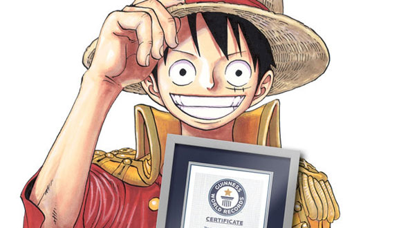 One Piece entra para o Livro dos Recordes