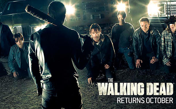 The walking dead 7 temporada poster sdcc