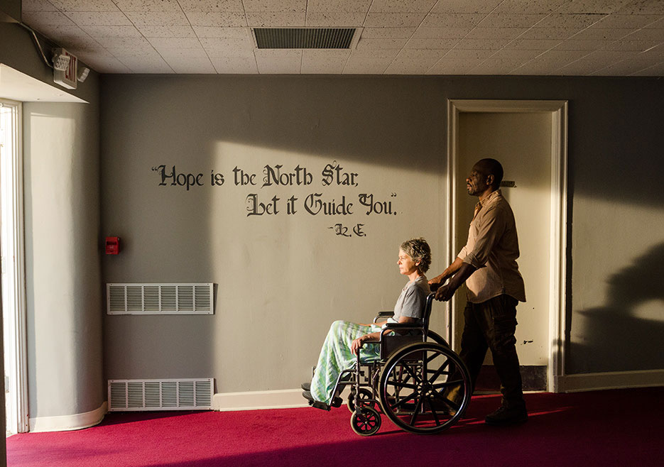 The Walking Dead 7ª Temporada | O que estava escrito nas paredes do Reino?