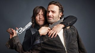 The walking dead andrew lincoln norman reedus rick daryl