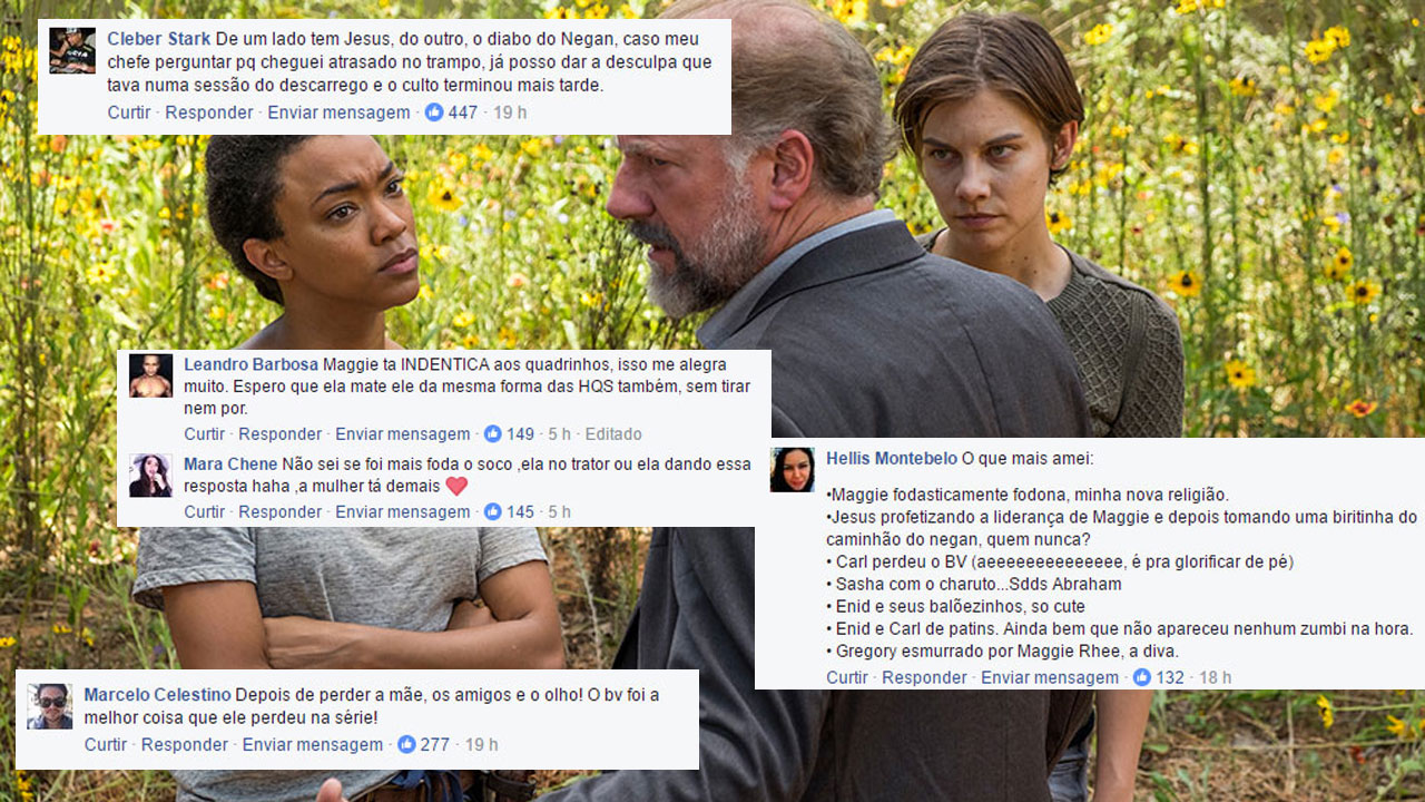 The Walking Dead 7ª Temporada | Os melhores comentários do 5º episódio