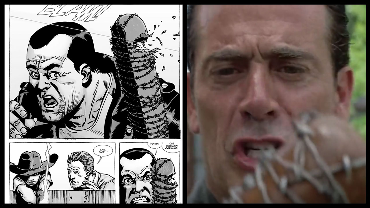 TV X HQ | 10 comparações do 8º Episódio da 7ª Temporada de The Walking Dead com os Quadrinhos