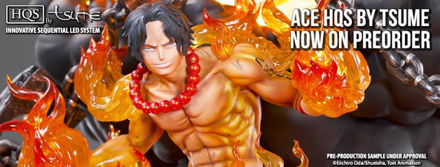One piece portgas d ace tsume hqs banner