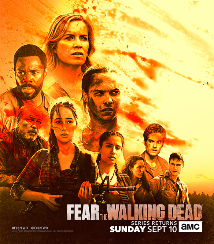 Fear the walking dead 3 temporada parte 2 poster