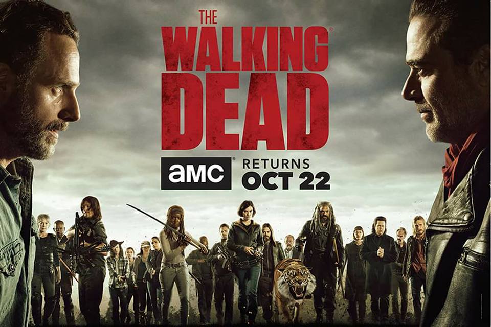 The walking dead 8 temporada poster sdcc