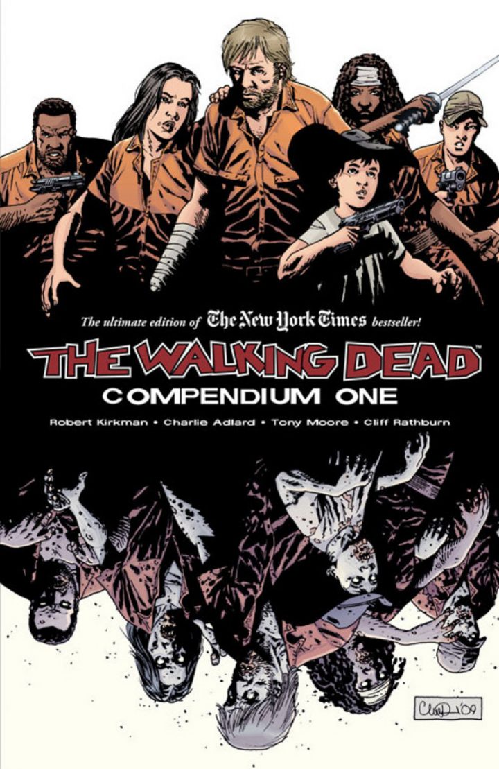 The walking dead compendium 1 capa