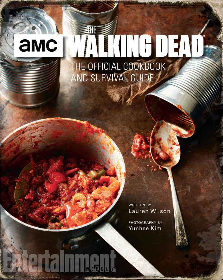 The walking dead the official cookbook and survival guide livro receitas oficial capa