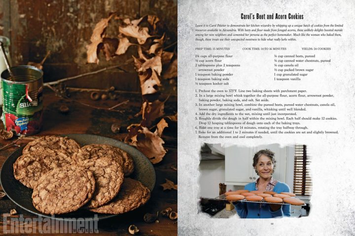 The walking dead the official cookbook and survival guide livro receitas oficial carol cookies