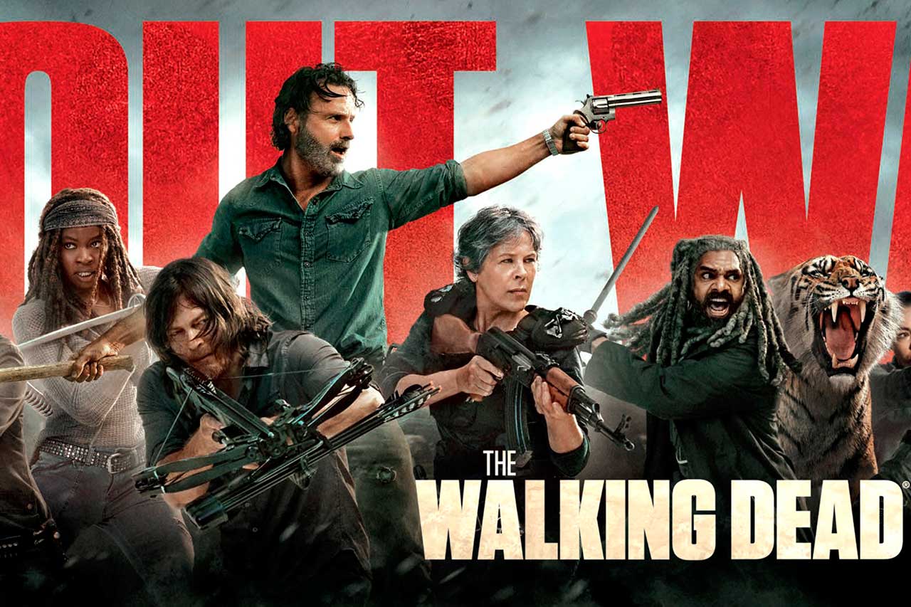 Nova arte promocional da 8ª Temporada de The Walking Dead mostra todos prontos para a Guerra Total