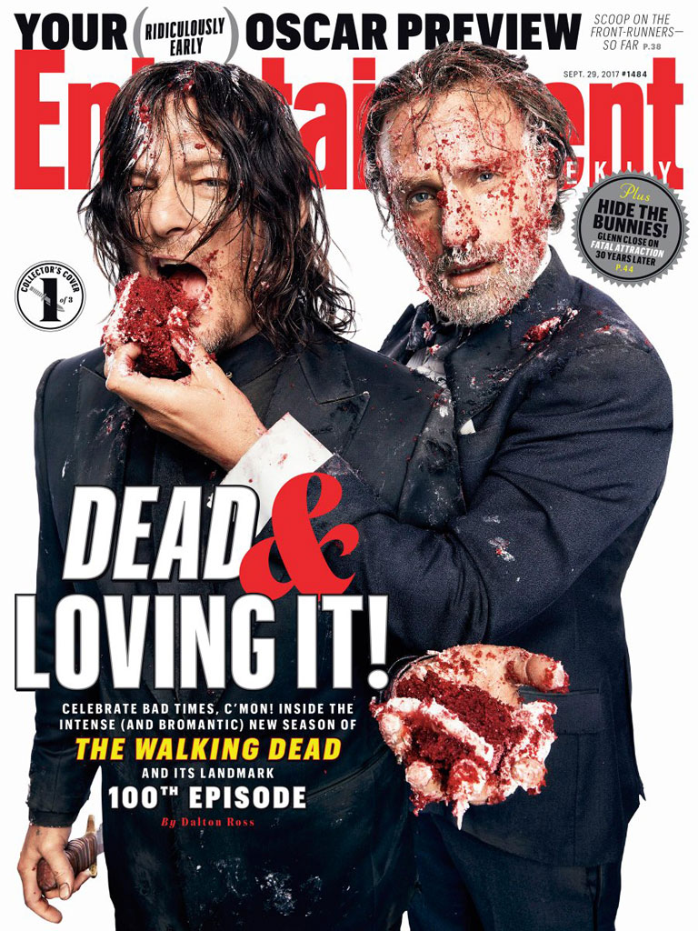 The walking dead 8 temporada entertainment weekly cover 02