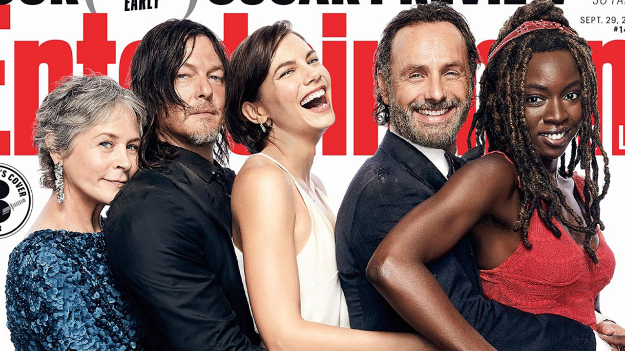 The Walking Dead recebe três capas da Entertainment Weekly em comemoração do 100º episódio