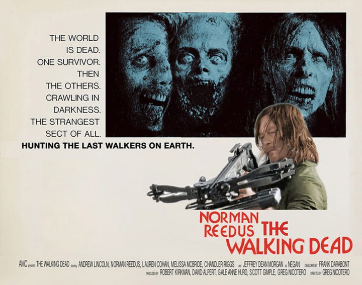 The walking dead 8 temporada poster parodia 11 omega man