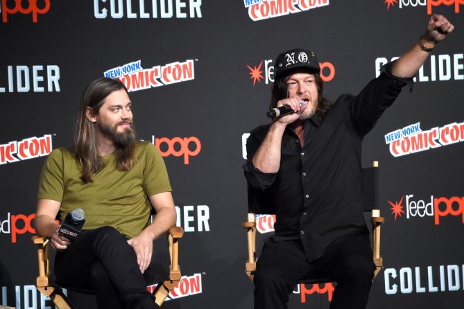 The walking dead nycc 2017 10 tom pyne norman reedus