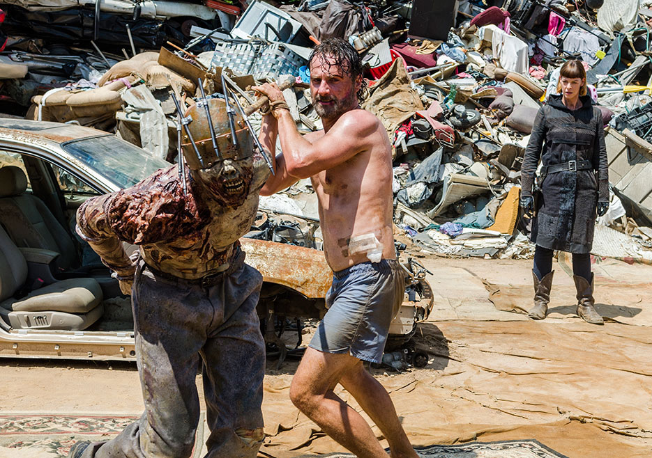 The Walking Dead 8ª Temporada | Andrew Lincoln queria ficar totalmente nu na cena com Jadis