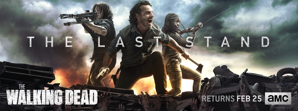 The walking dead 8 temporada poster the last stand 01