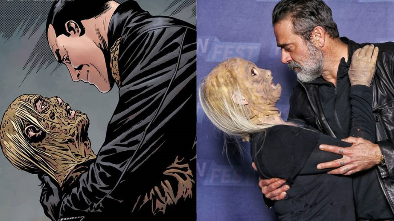Jeffrey Dean Morgan recria com fã icônica capa dos quadrinhos de The Walking Dead!