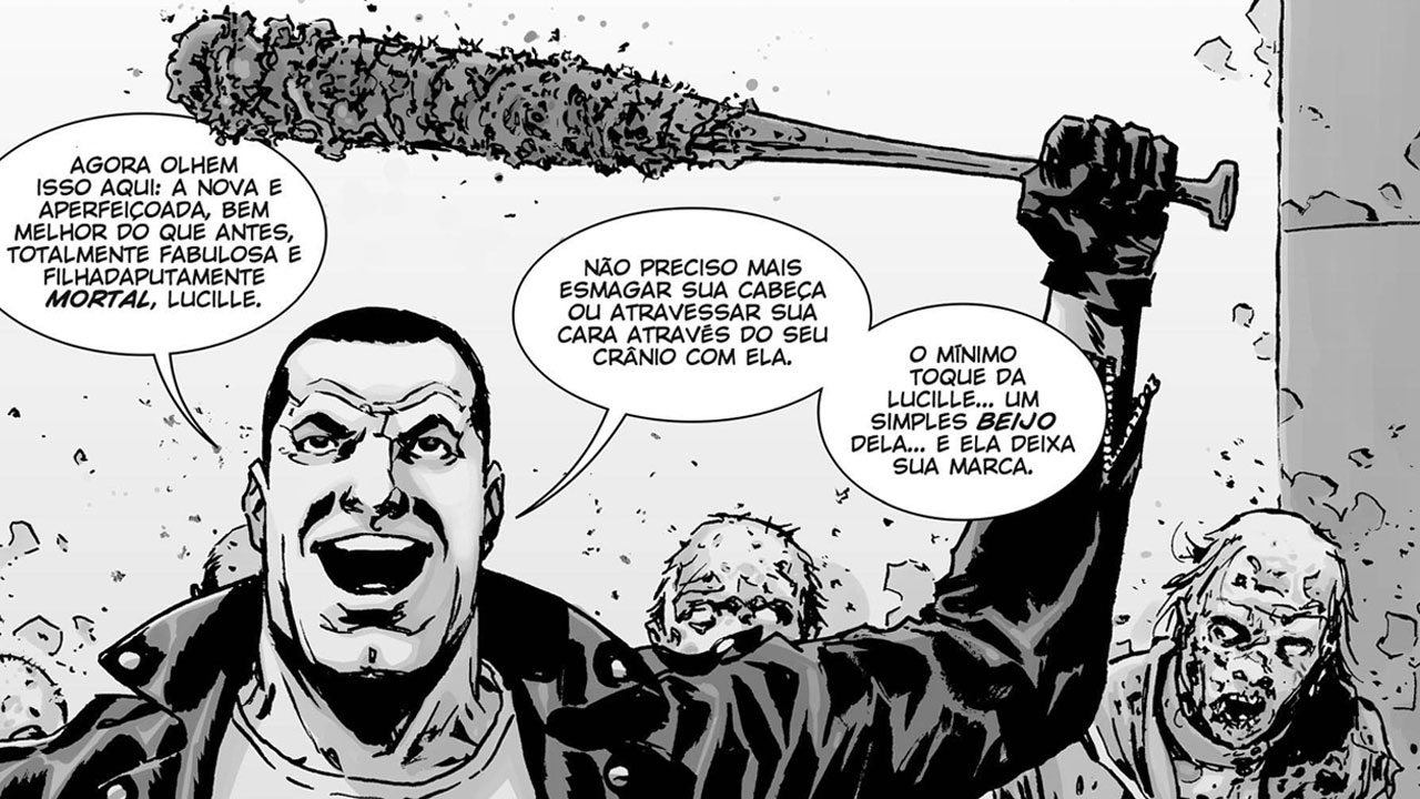 Como foi o Plano de Negan de INFECTAR ARMAS nos quadrinhos de The Walking Dead?