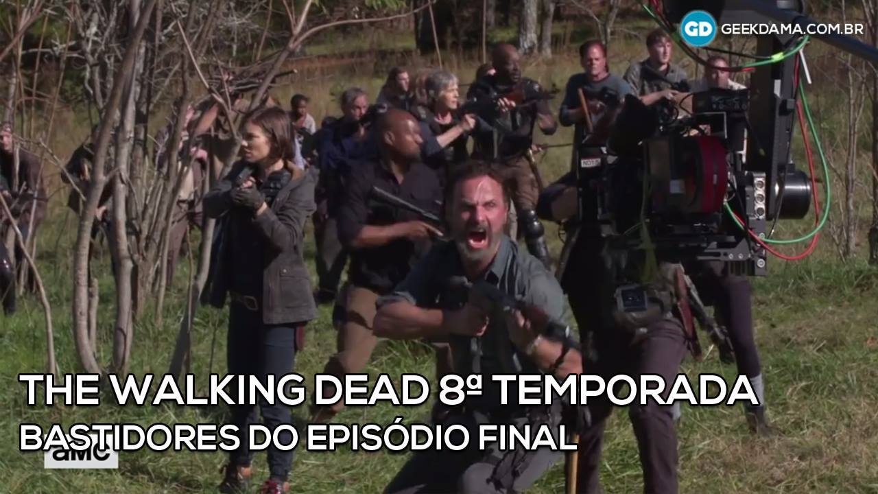 The Walking Dead 8ª Temporada | Veja como foi Gravada a Cena da BATALHA FINAL Contra os Salvadores no 16º Episódio!