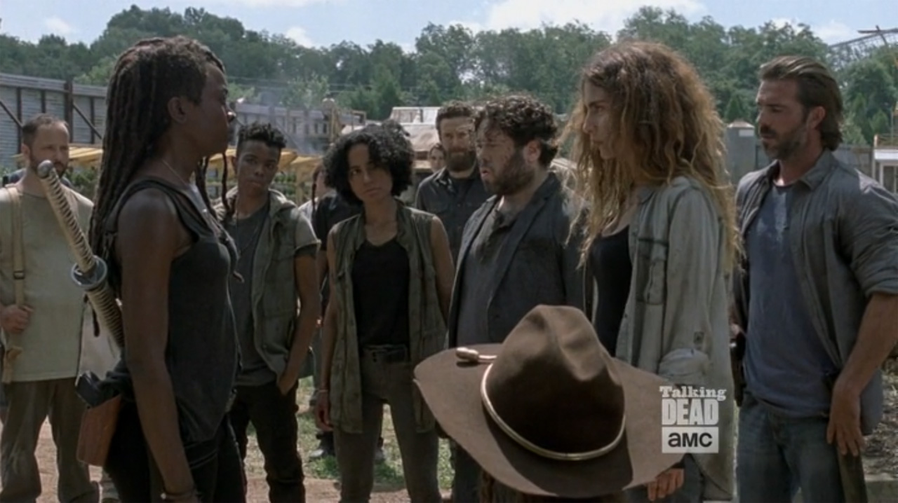 The Walking Dead 9ª Temporada | Michonne é HOSTIL com os Novos Sobreviventes em Novo Vídeo do 6º Episódio!