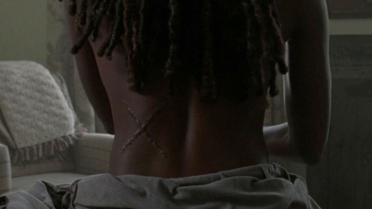 O que Significa a CICATRIZ em Forma de X nas Costas de Michonne em The Walking Dead?