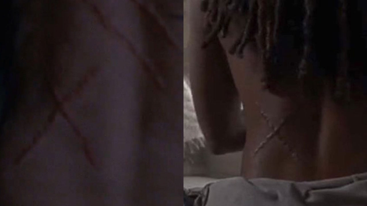 Por que Daryl Tem uma CICATRIZ em “X” nas Costas Igual a de Michonne em The Walking Dead?