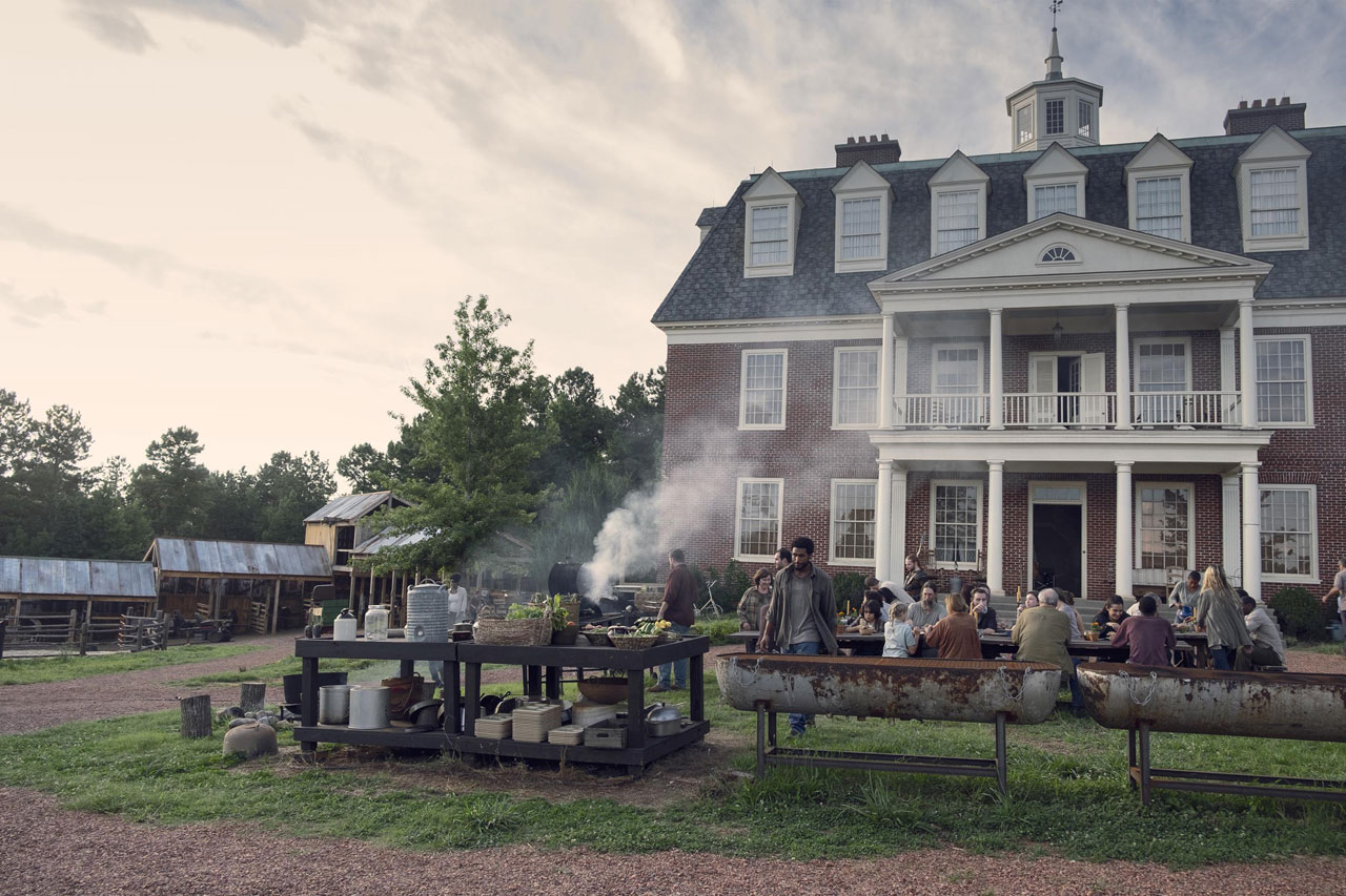 Imagens vazadas das gravações de The Walking Dead revelam grande acontecimento em Hilltop!