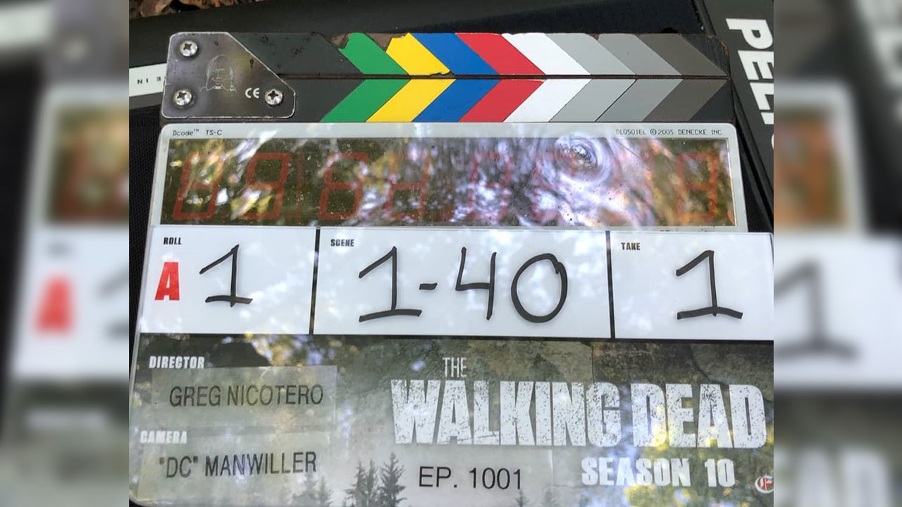 Começam as Gravações da 10ª Temporada de The Walking Dead – Veja as Primeiras Fotos do Set!