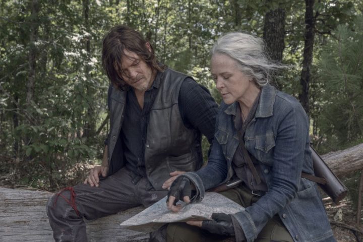 Daryl e carol no 6º episódio da 10ª temporada de the walking dead.
