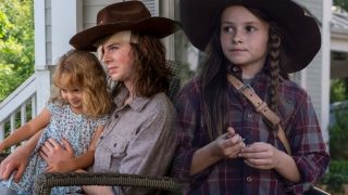 The walking dead judith carl cailey fleming chandler riggs