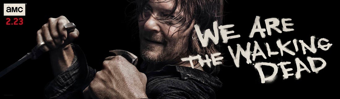 The walking dead 10 temporada poster we are 01 daryl