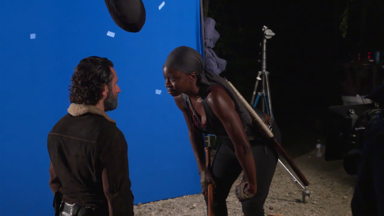 Bastidores The Walking Dead | Veja como gravaram as cenas de Michonne com os Salvadores no 9º Episódio da 10ª Temporada!