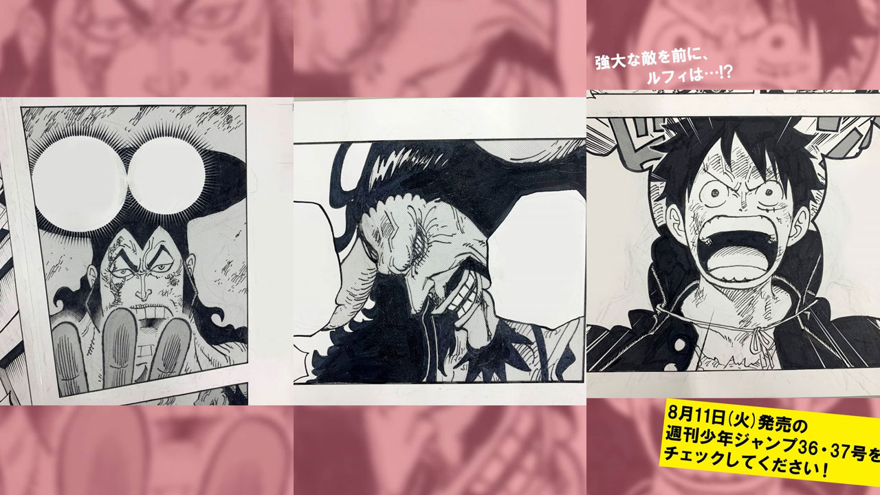 One Piece | Eiichiro Oda revela os esboços do capítulo 987 do mangá