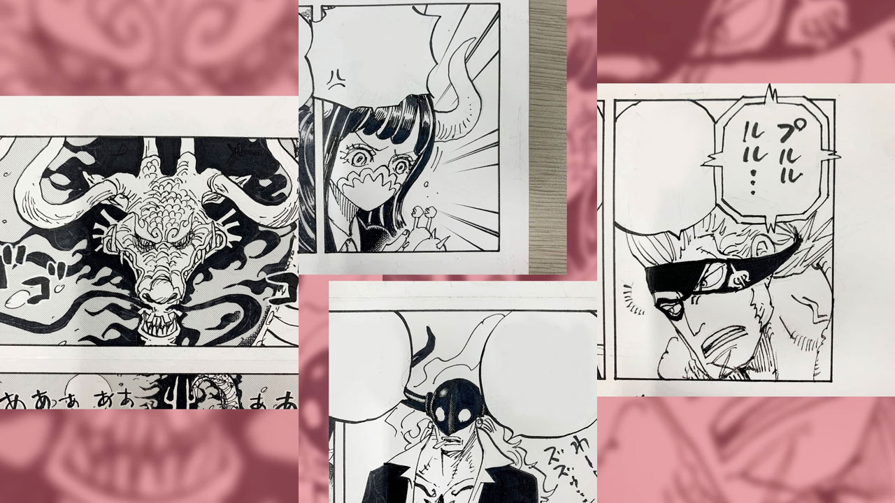 One Piece | Eiichiro Oda revela os esboços do capítulo 990 do mangá