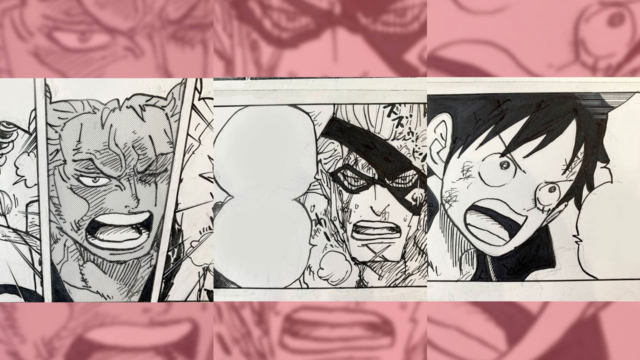 One Piece | Eiichiro Oda revela os esboços do capítulo 991 do mangá