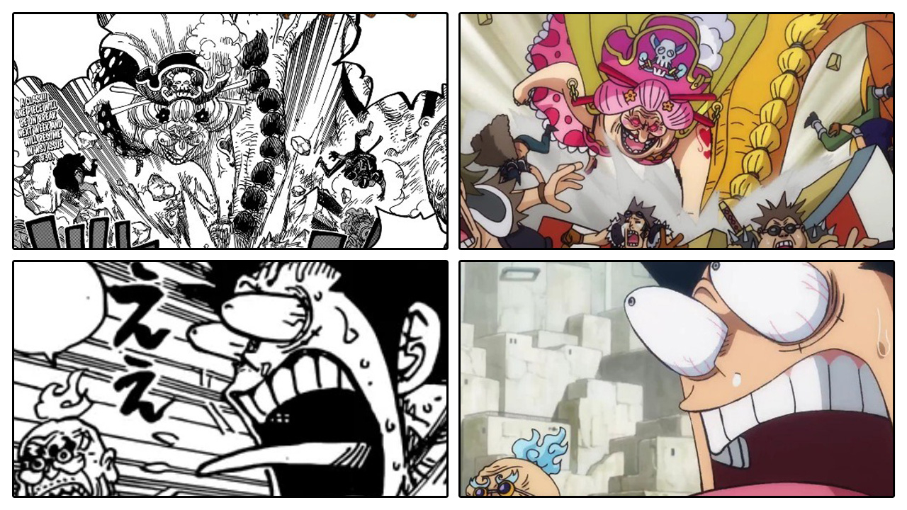 One Piece | Comparação Anime x Mangá do episódio 944