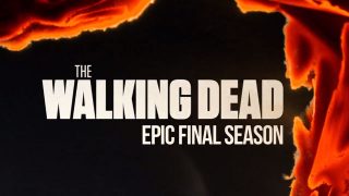 Logo da temporada final de the walking dead.