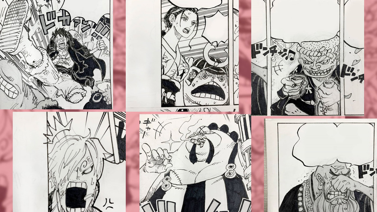 One Piece | Eiichiro Oda revela os esboços do capítulo 993 do mangá
