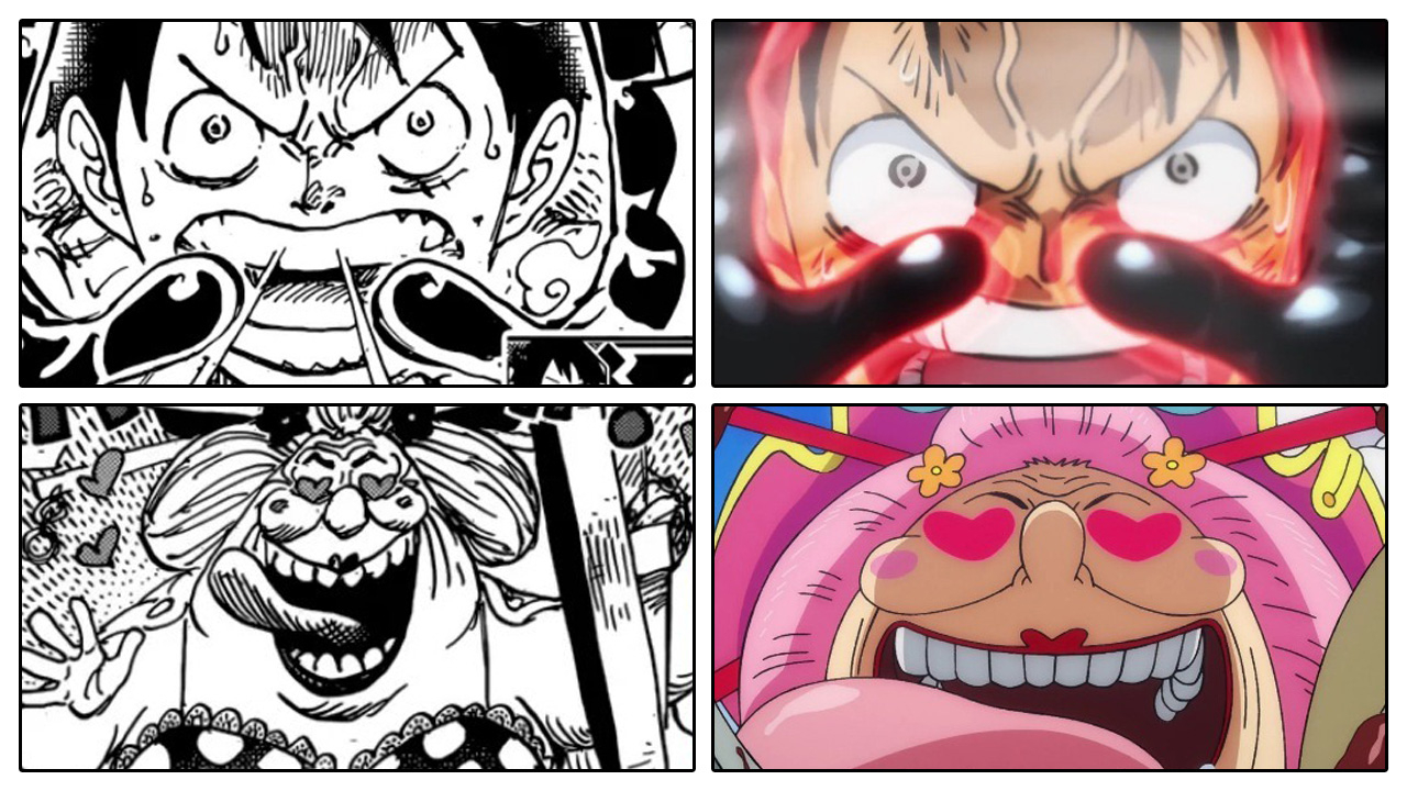 One Piece | Comparação Anime x Mangá do episódio 945