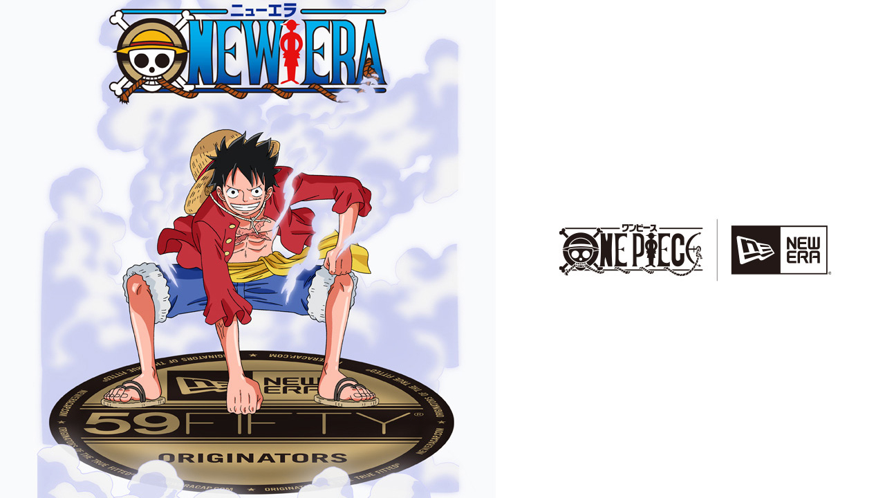 One Piece ganha uma nova coleção de bonés e camisetas da New Era