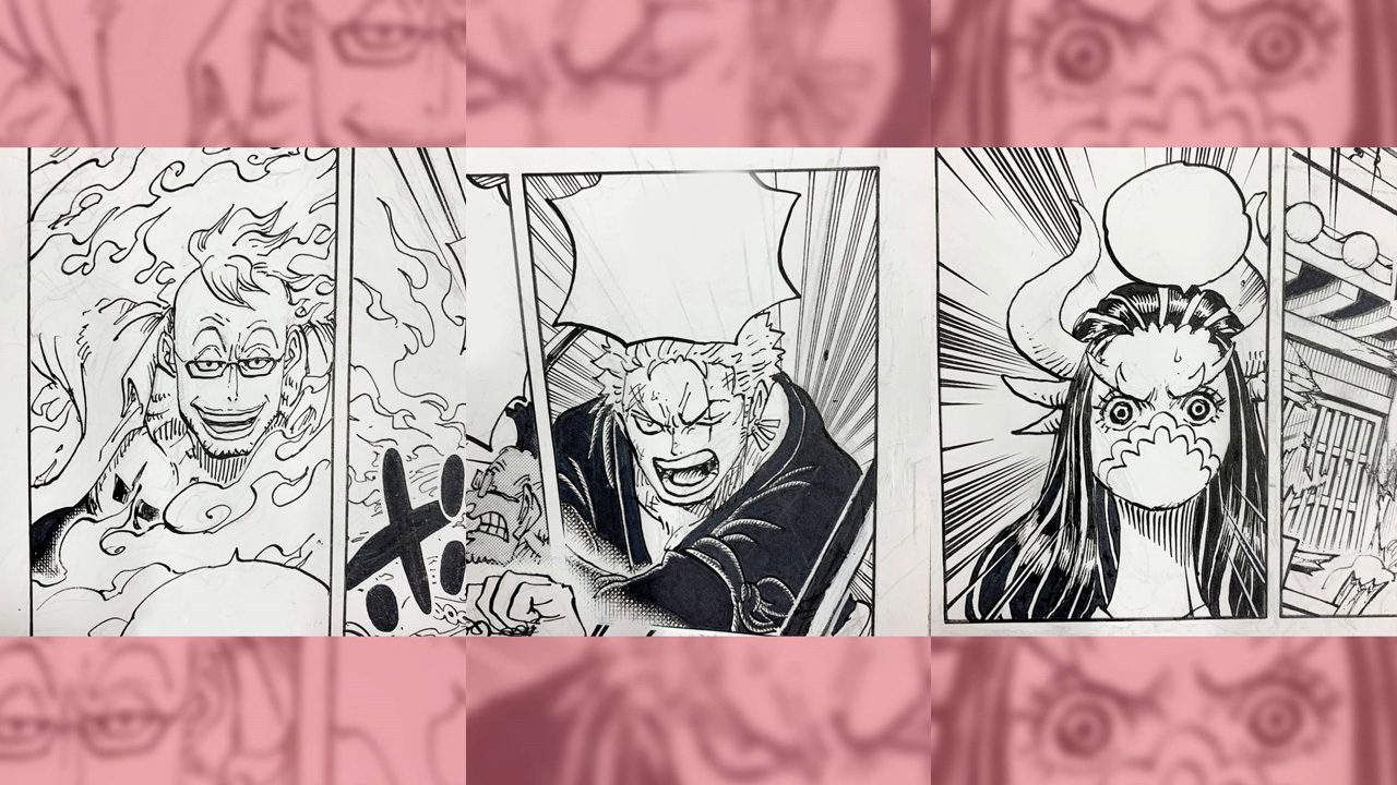 One Piece | Eiichiro Oda revela os esboços do capítulo 995 do mangá