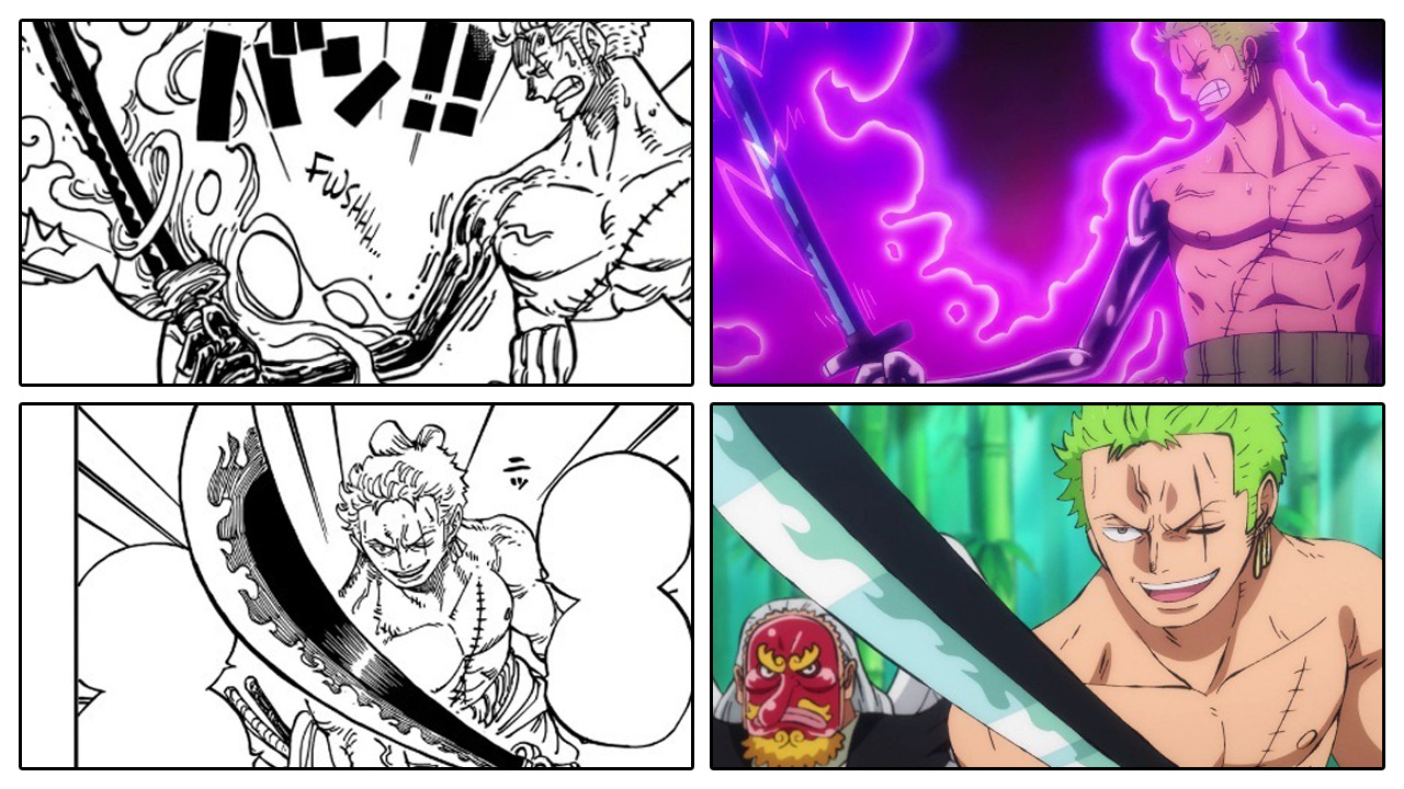 One Piece | Comparação Anime x Mangá do episódio 956