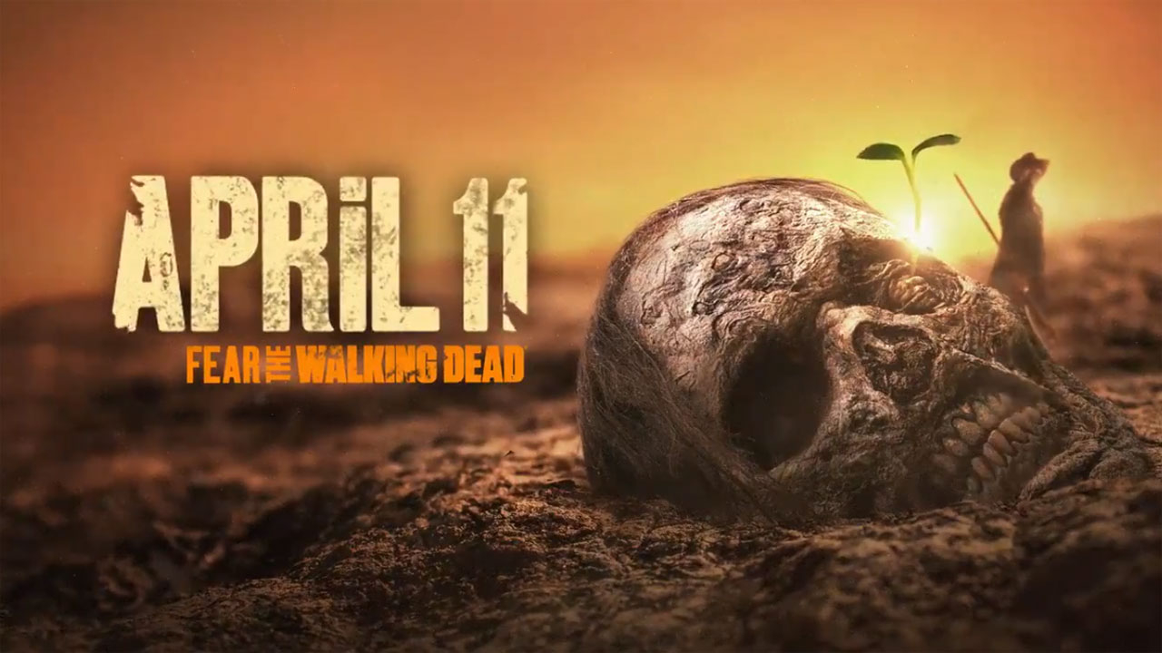 Pôster da segunda parte da 6ª temporada de Fear The Walking Dead, que estreia dia 11 de abril de 2021.