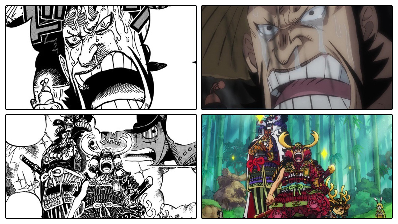 One Piece | Comparação Anime x Mangá do episódio 959