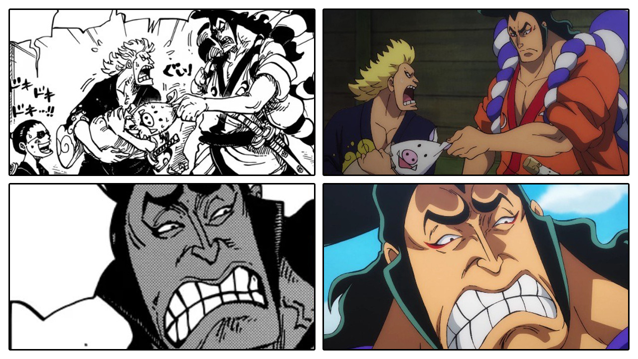 One Piece | Comparação Anime x Mangá do episódio 961