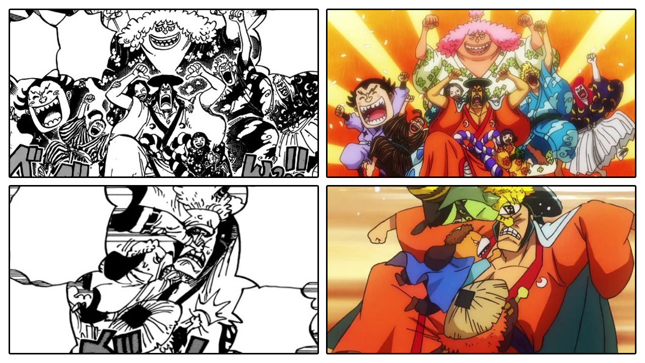 One Piece | Comparação Anime x Mangá do episódio 962